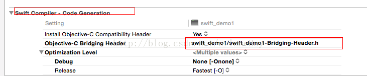 Swift学习笔记（三）——OC与swift的相互调用