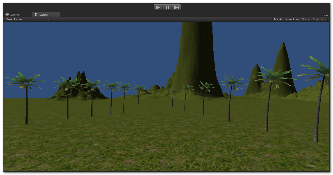 【Unity 3D 游戏开发】Unity3D 入门 - 工作区域介绍 与 入门示例