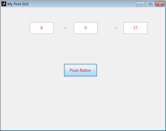 Matlab GUI编程