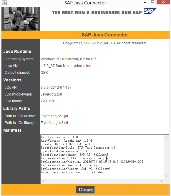JAVA使用JCo连接SAP介绍_java直连sap方法-CSDN博客