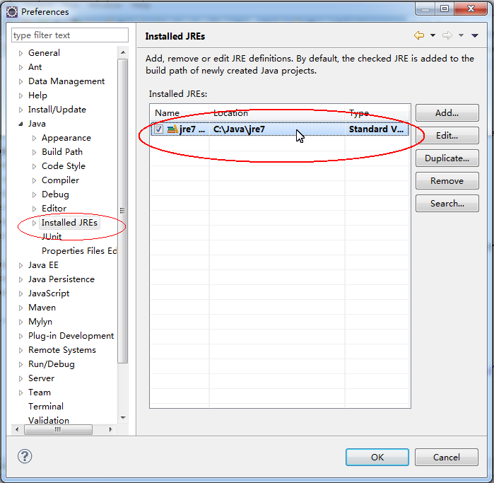 Unbound classpath container: 'JRE System Library [jdk17060]' in project ***