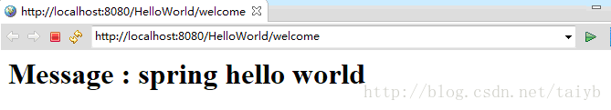 Spring3 mvc hello world demo