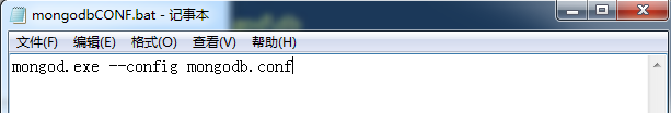mongodb 配置文件启动_mongodb开机自启动