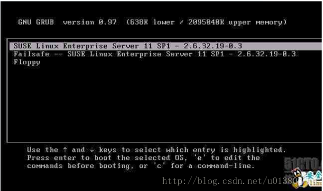 Suse Linux 重置root密码图解步骤整理 一口一个胖纸 Csdn博客