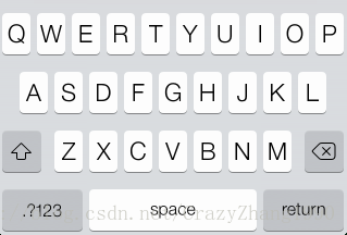 iOS键盘类型最全