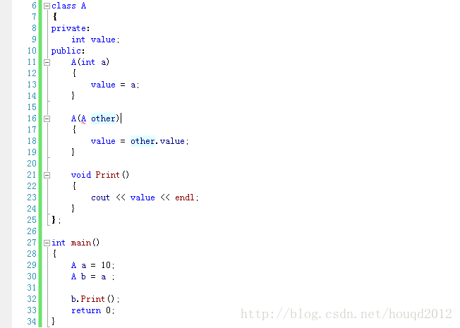 C++内存分配和拷贝构造函数写研究