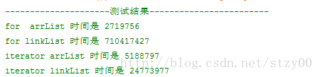 
			
				iterator和for语句解析list的性能对比			