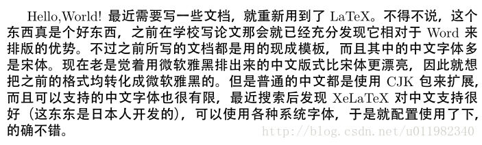 xelatex乱码问题解决
