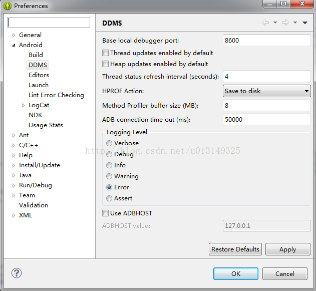 android程序报错“error launching activity com.android.ddmlib.shellcommandunresponsiveexception”的解决方案