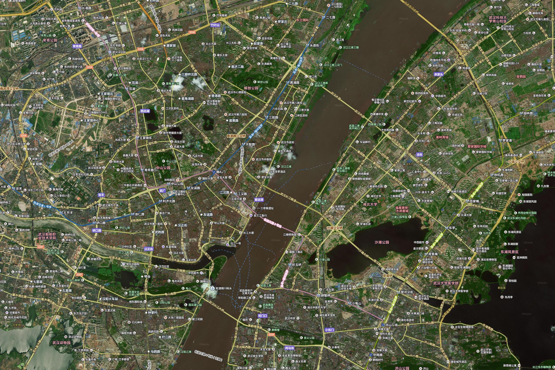 广州高清卫星地图 用百度卫星地图server下载 含标签、道路数据叠加 可商用 - clnchanpin - 博客园
