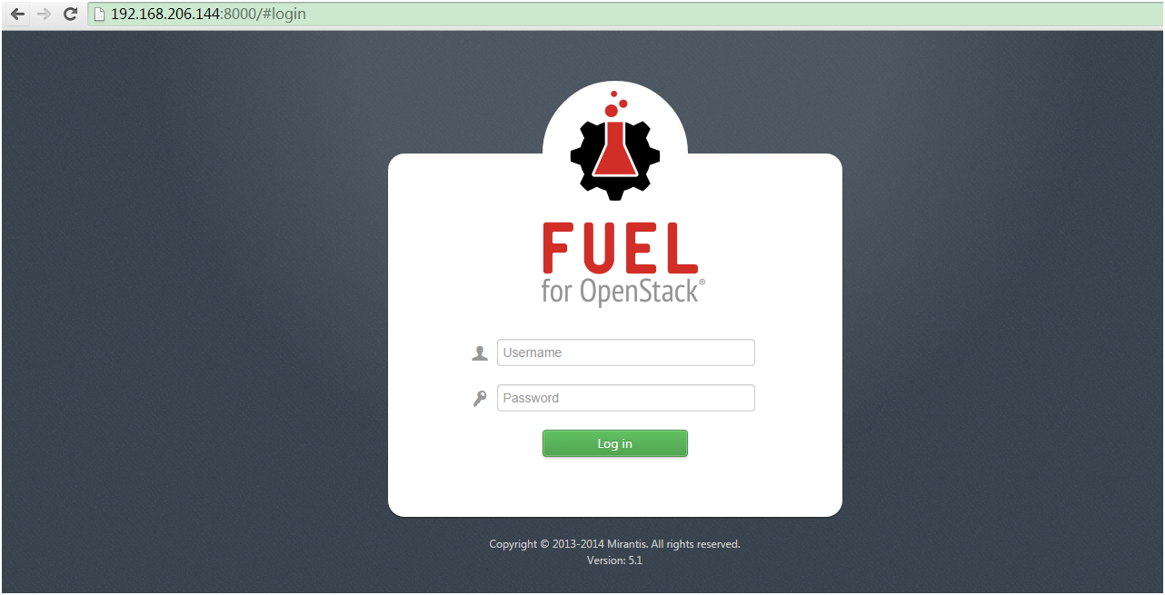 Fuel 5.1安装openstack I版本号环境