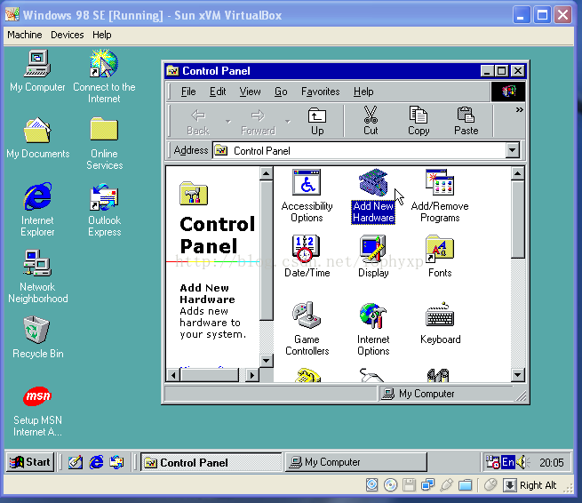 Игры виндовс 98. Панель управления Windows 98. Windows 95 панель управления. Гонки на Windows 98. Windows 98 VIRTUALBOX.
