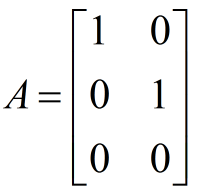 正交投影矩阵举例_正交投影矩阵的性质