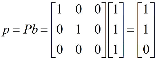 正交投影矩阵举例_正交投影矩阵的性质
