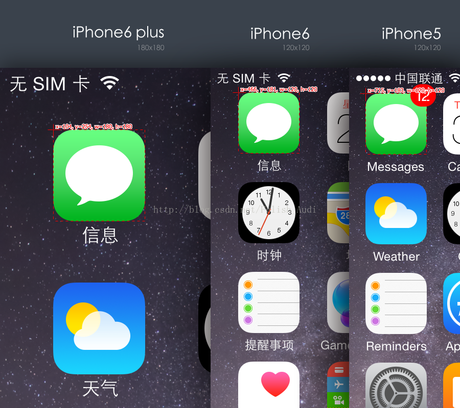 APP适配IOS8，iPhone6和Plus截图简要说明，有iP6截图下载供研究(原创)