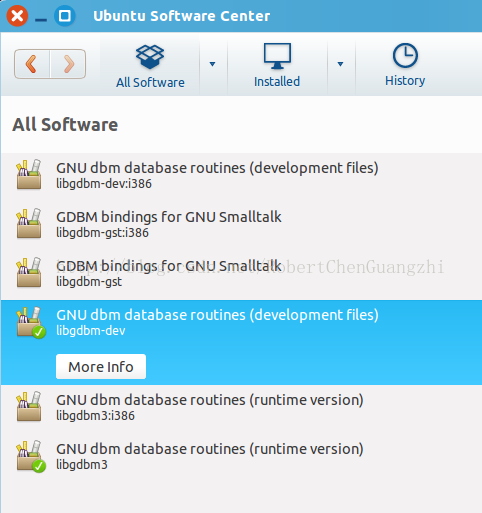 Dbm库在Ubuntu14.04中的使用方式