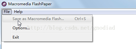 用虚拟打印机MacroMedia FlashPaper 制作swf文件