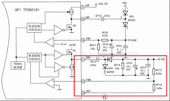 Tps65150 схема включения