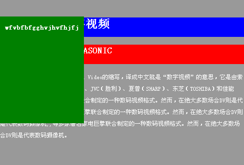 CSS布局：浮动与绝对定位的异同点