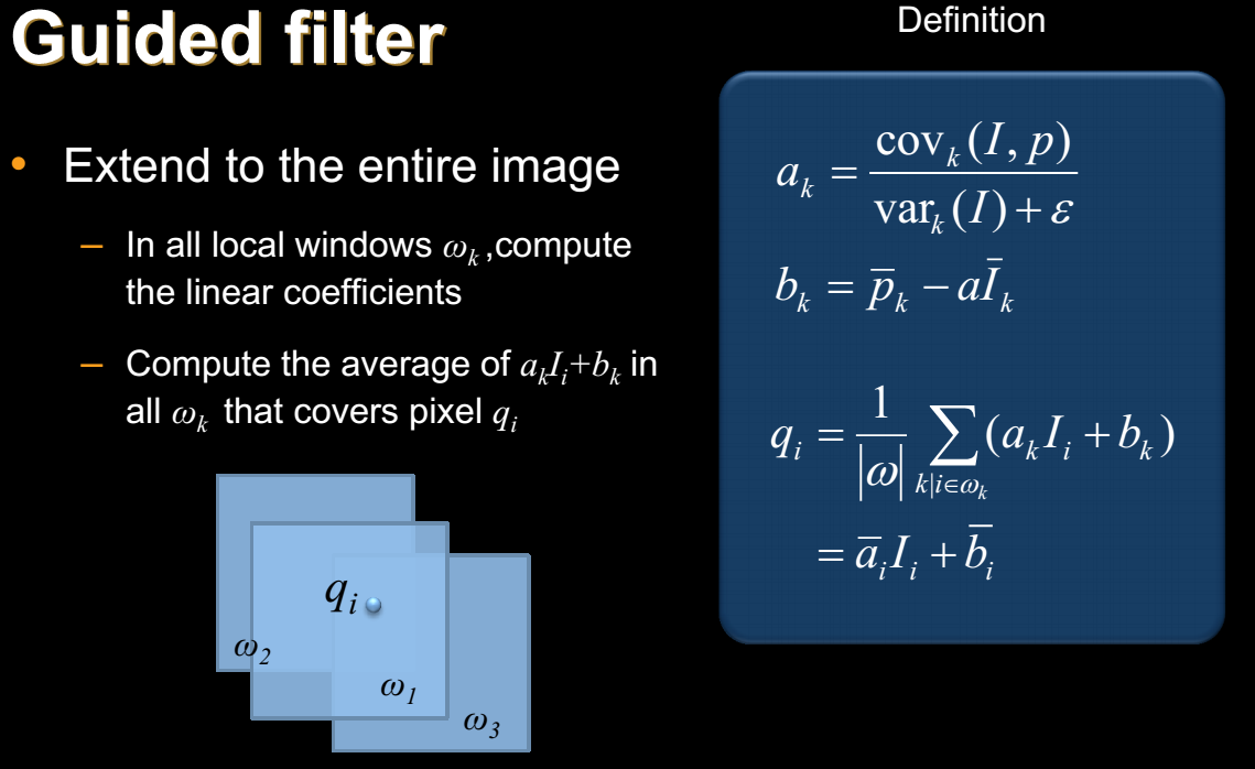 论文阅读：Guided Image Filtering, ECCV2010_guided image filtering 论文_Ai_ViVi