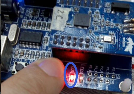 TI CC2530基础实验（普通GPIO操作——按一下按键亮一下灯）