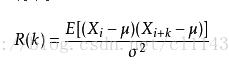 计算机生成了可选文字: R(k)=EI(X‘一川（X'＋。一尸）1a2
