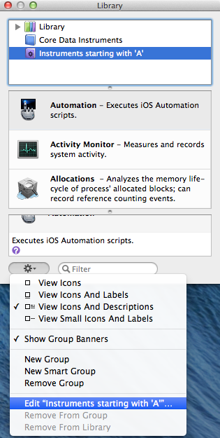 Xcode Instruments之概述
