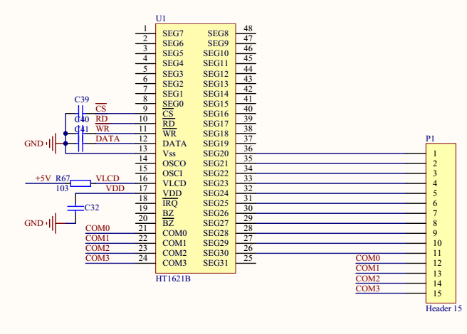 HT1621B液晶驱动（附电路图）_ht1621b应用电路图-CSDN博客