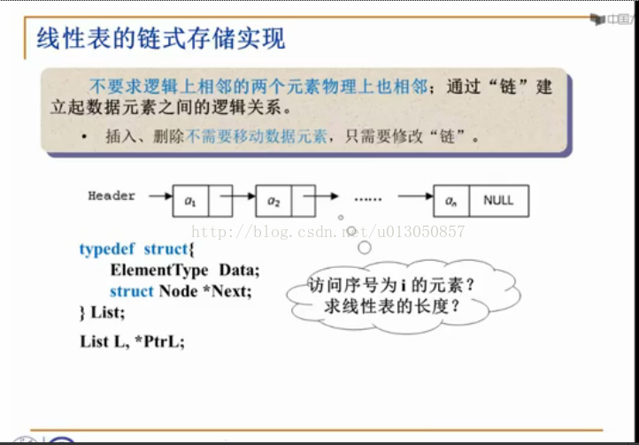 《数据结构》复习笔记--线性表