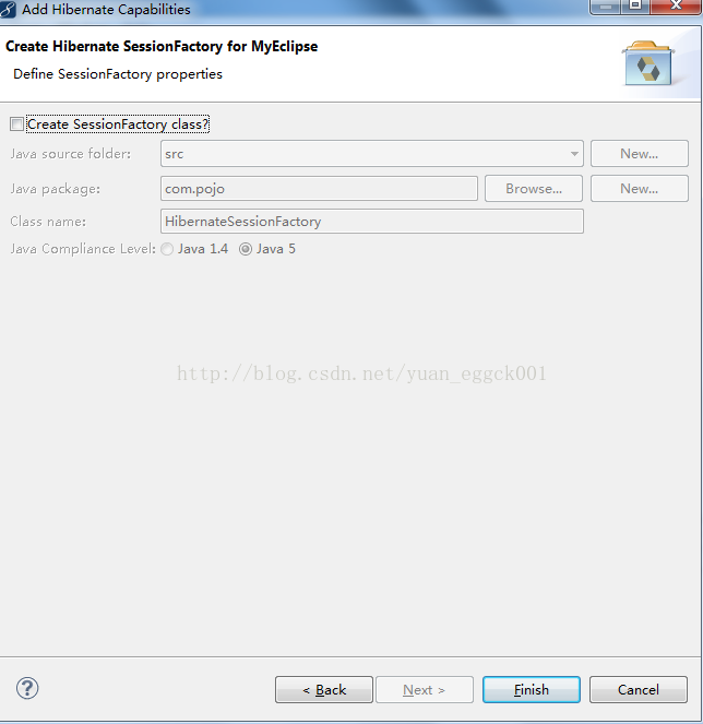 配置Hibernate4.1 Step5