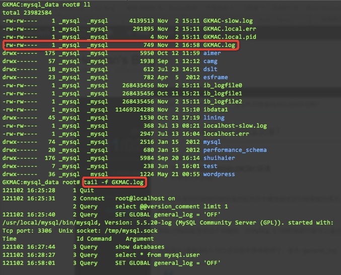 Version log