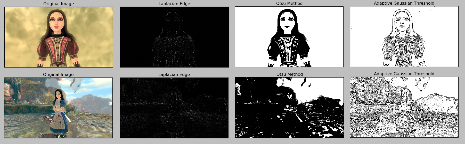 OpenCV Using Pythonu2014u2014边缘检测和Otsu方法背景分割_灰巧克力爱松露 