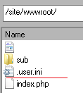 FTP服务器的目录结构