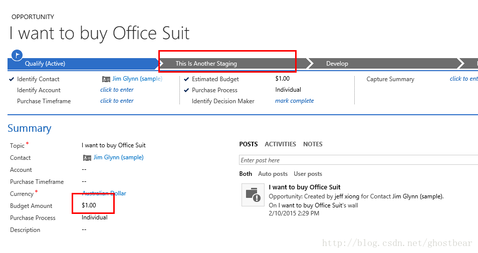 Dynamics CRM 2015 New Feature (5): Bussiness Flow Contidtion  Branche（一）