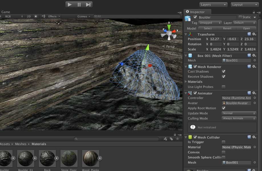 Unity3D学习笔记之八为场景添加细节（一）