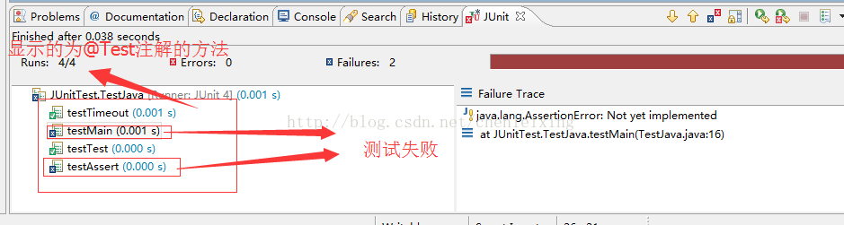 JUnit4 单元测试框架