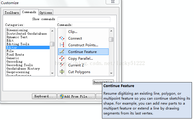 ArcGIS 10.2数字化线状要素时自动拼接成一条线