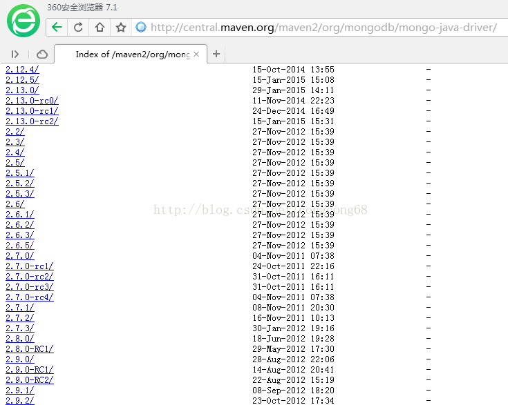 
			
				Spring Data MongoDB 一：入门篇（环境搭建、简单的CRUD操作）			