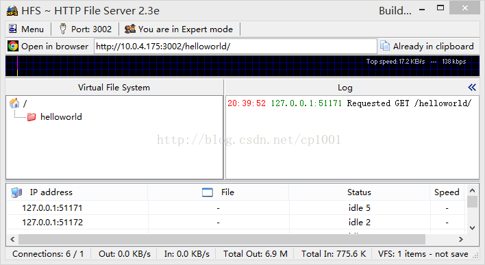 HFS ~ Http File Server_hfs为什么下载失败-CSDN博客