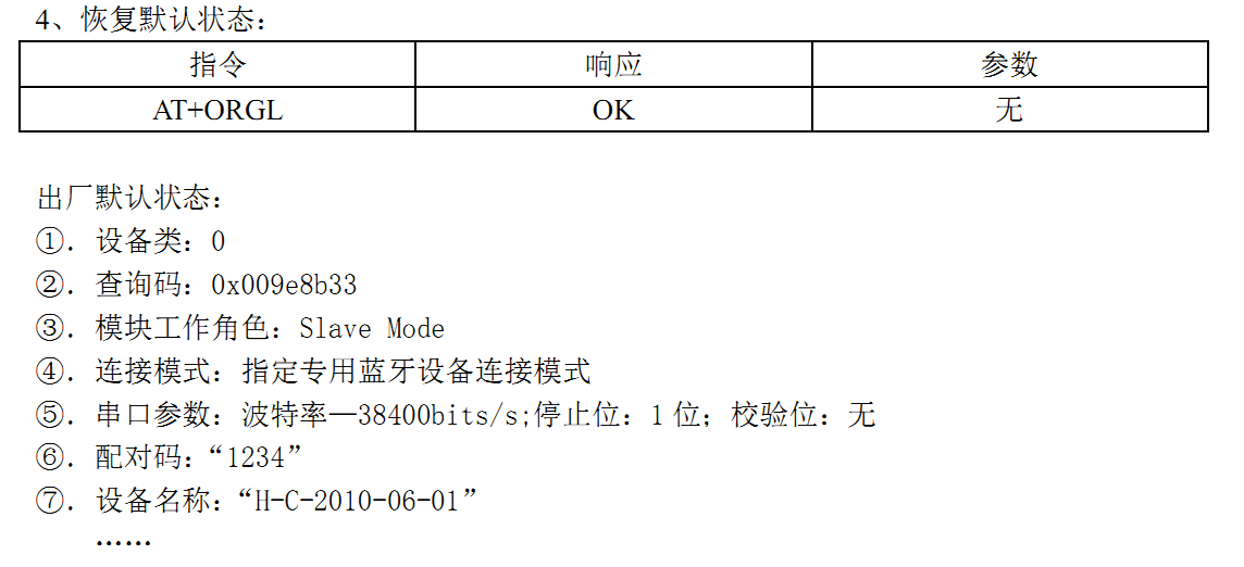 初始化设置