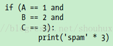 Python2.3-原理之语句和语法