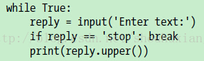 Python2.3-原理之语句和语法