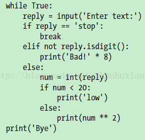 Python2.3-原理之语句和语法