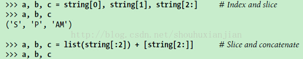Python2.3-原理之语句和语法