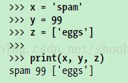 Python2.3-原理之语句和语法