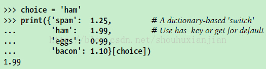 Python2.3-原理之语句和语法