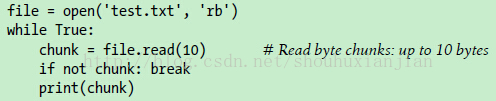 Python2.3-原理之语句和语法