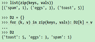 Python2.3-原理之语句和语法
