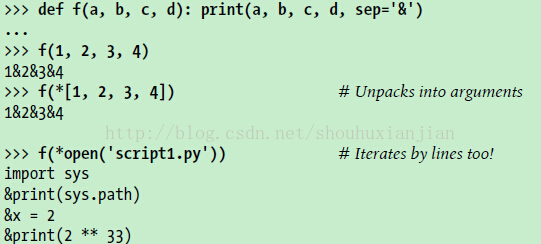 Python2.3-原理之语句和语法