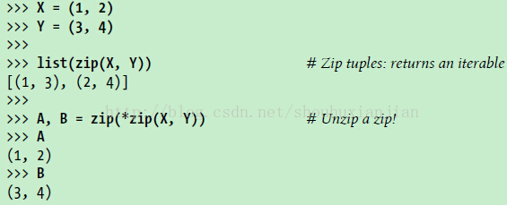 Python2.3-原理之语句和语法